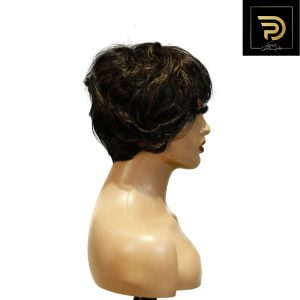 Home center wig machine made black wig remy hair tc041